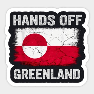Hands Off Greenland! Sticker